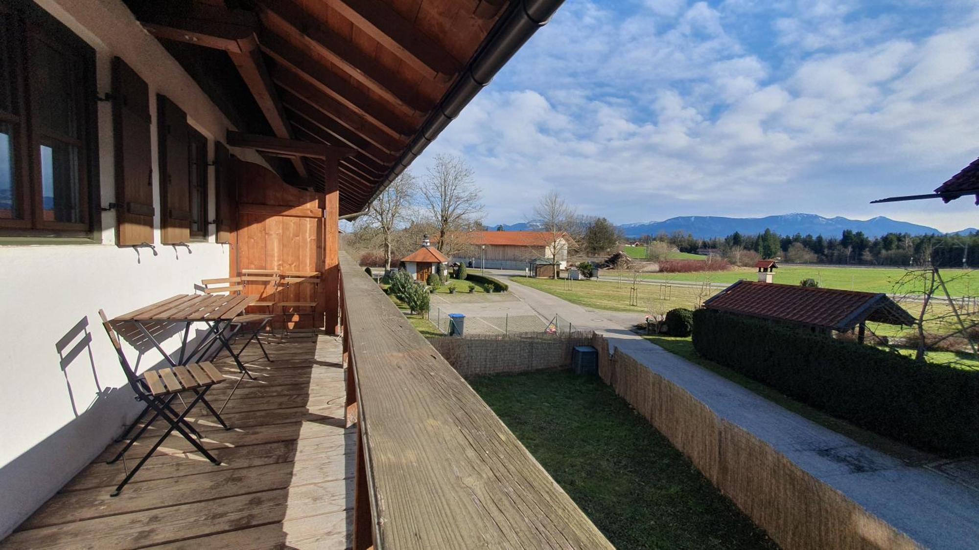 Ferienwohnungen Am Simssee Mit Alpenblick, Gutshof Alpenblick Stephanskirchen Bagian luar foto