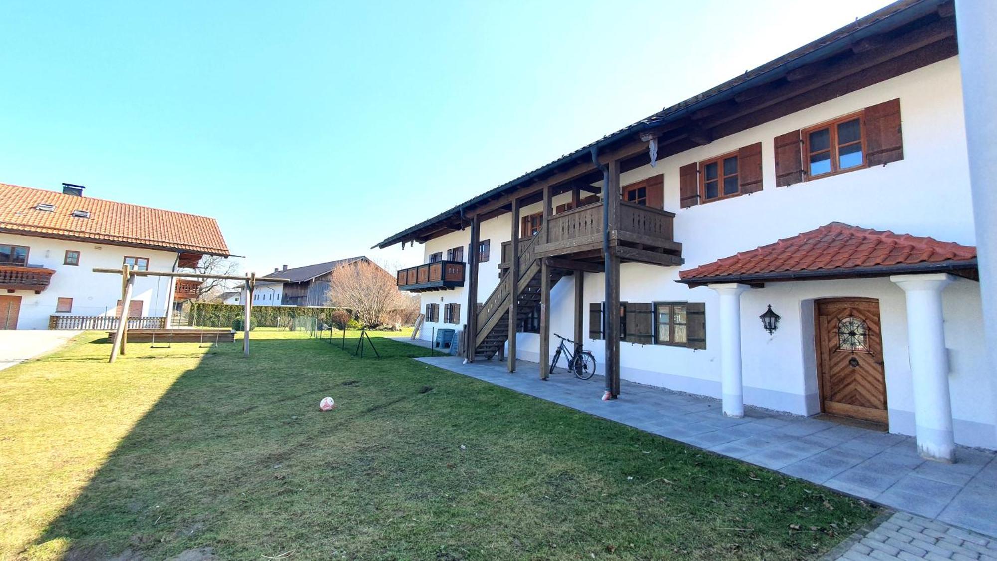 Ferienwohnungen Am Simssee Mit Alpenblick, Gutshof Alpenblick Stephanskirchen Bagian luar foto