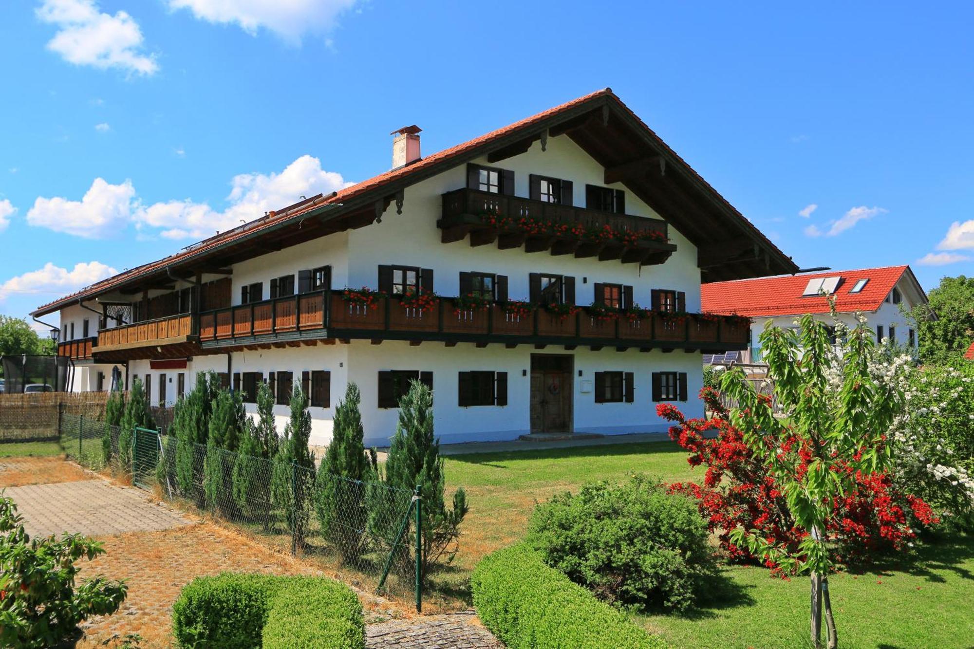 Ferienwohnungen Am Simssee Mit Alpenblick, Gutshof Alpenblick Stephanskirchen Bagian luar foto